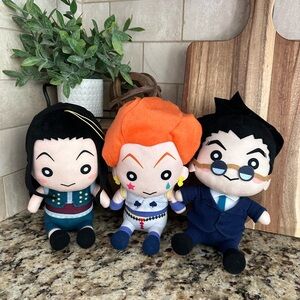 Hunter X Hunter Plush Trio